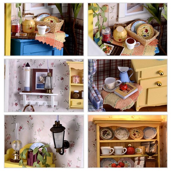 DIY Miniatures Frame Long Vacation Series - Warm Dawn Ship Fast - Picture 4 of 5